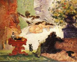 Paul Cezanne A Modern Olympia France oil painting art